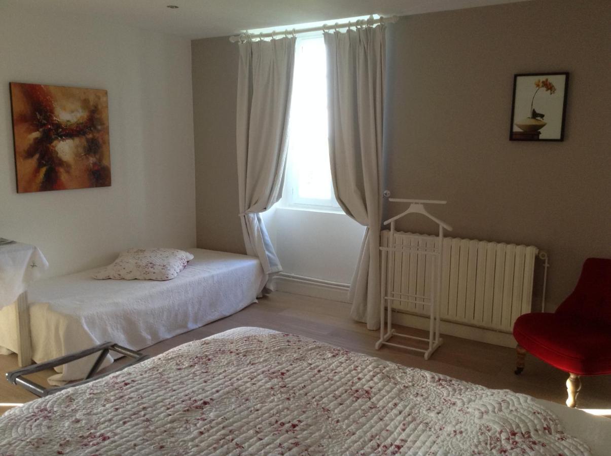 Chambres D'Hotes La Pocterie Vouneuil-sur-Vienne Rum bild